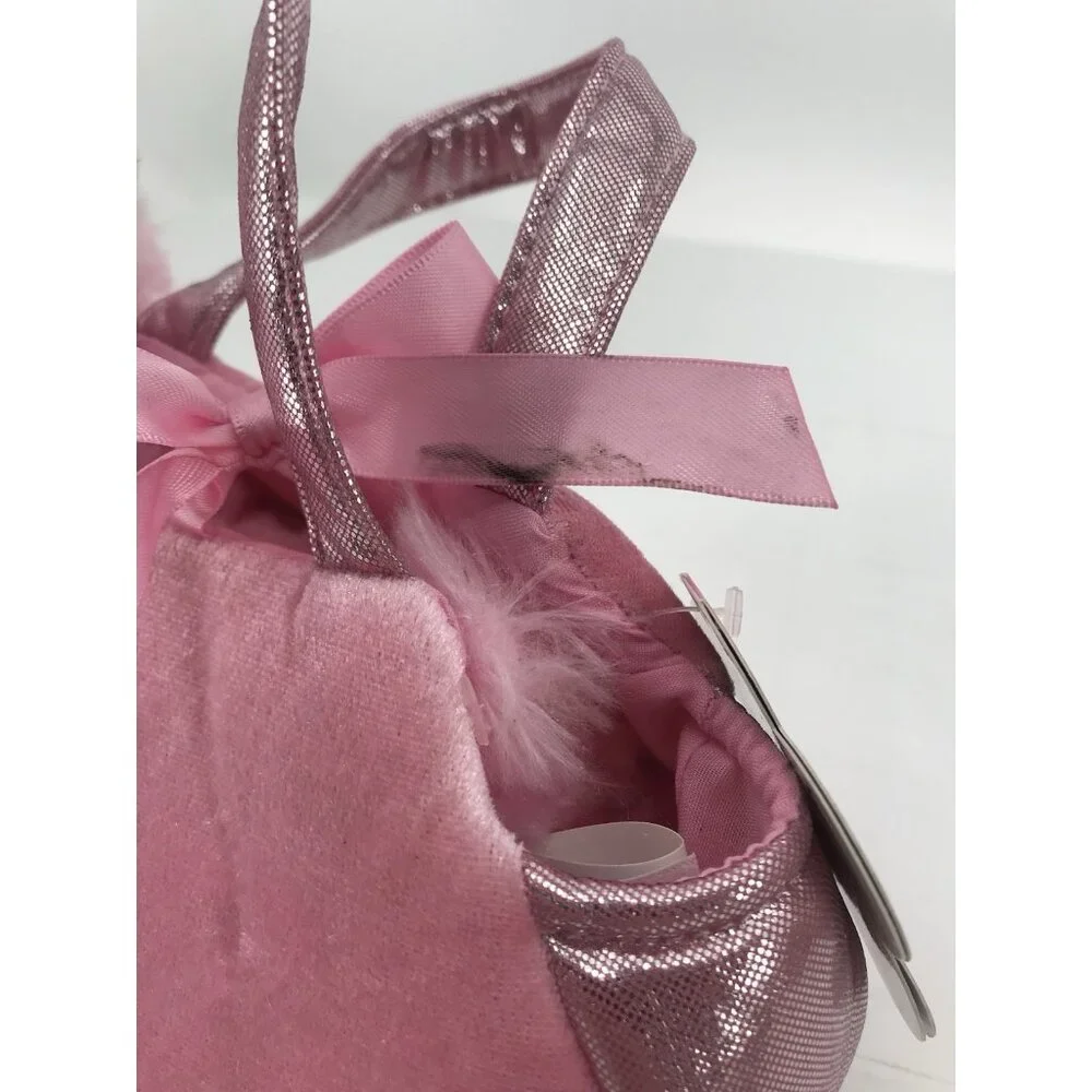 FANCY PALS PINK TOY PET CARRIER PURSE BAG W/ UNICORN PLUSH‎ AURORA